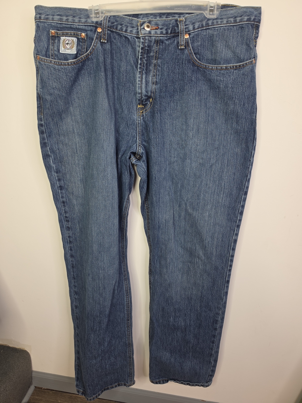 CINCH Up Men’s Jeans 40x34 Medium Wash Straight Leg Western Cowboy Denim MB92834